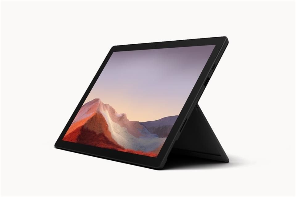 Surface Pro 7 es el portátil 2 en 1 con pantalla táctil de 12.3 pulgadas, ultraligero y versátil. Ahora con un procesamiento más rápido y más conexiones, además de una batería que dura de todo el día.