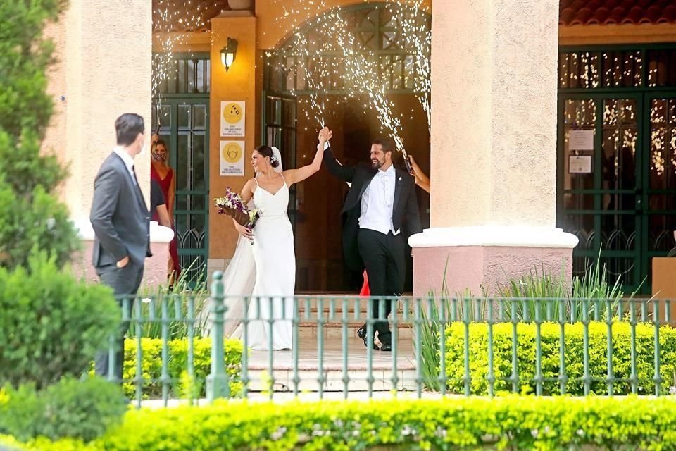 Alejandra Lozano Esquivel y Bernardo Fabre