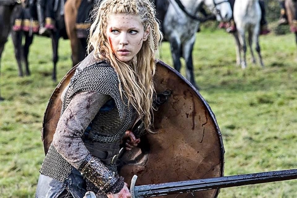 Kathryn Winnick actuó y dirigió en 'Vikingos'.