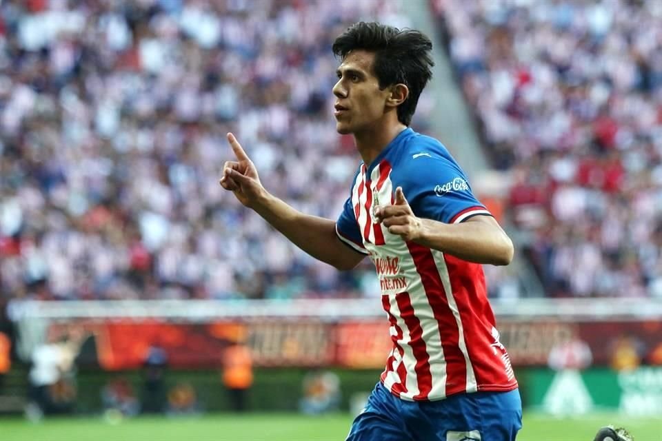 J. J. Macías lidera el mayor número de sprints en las Chivas durante el torneo Guardianes 2020.