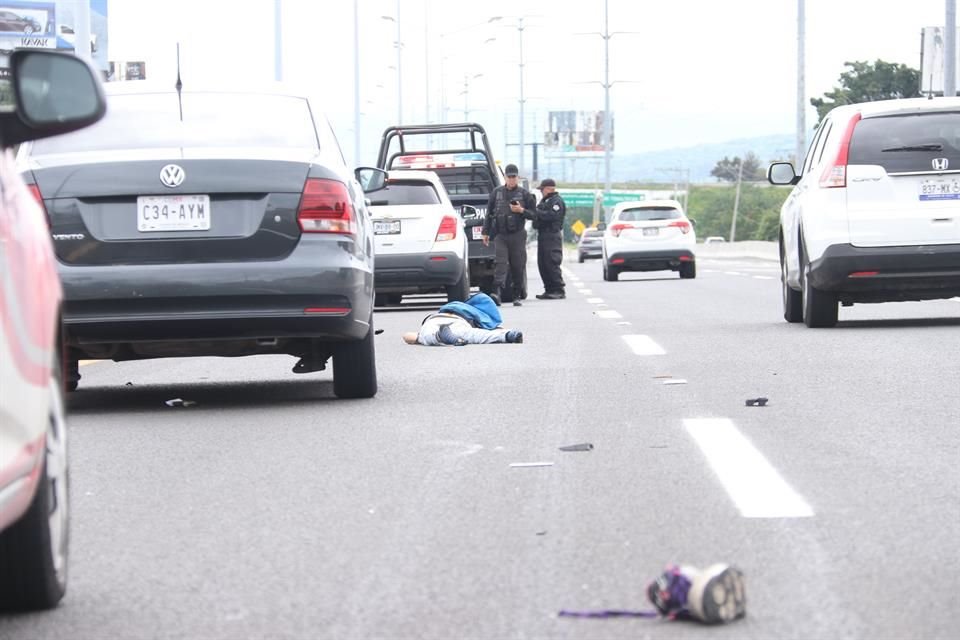 La pareja del fallecido llegó para identificarlo y confirmó que se dedicaba a robar.