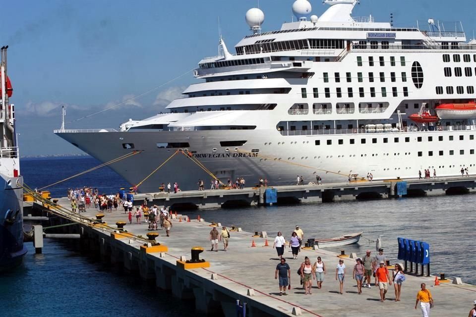 La expectativa de la Amepact era recibir este año 10 millones 500 mil cruceristas.