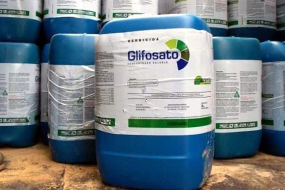 El glifosato es un herbicida altamente utilizado en la agricultura.