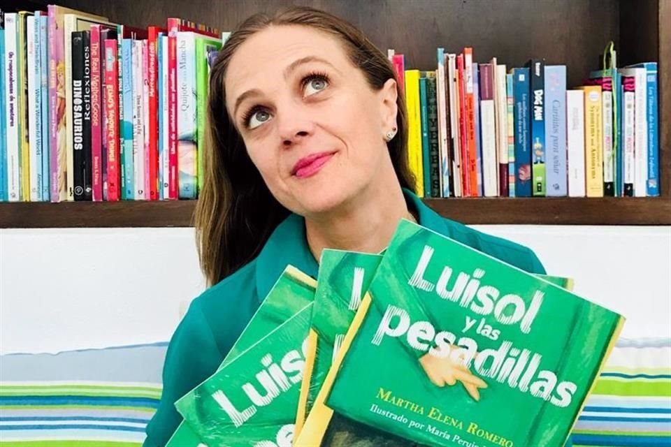 Martha Elena Romero escribe un libro para los pequeños inspirado en las pesadillas