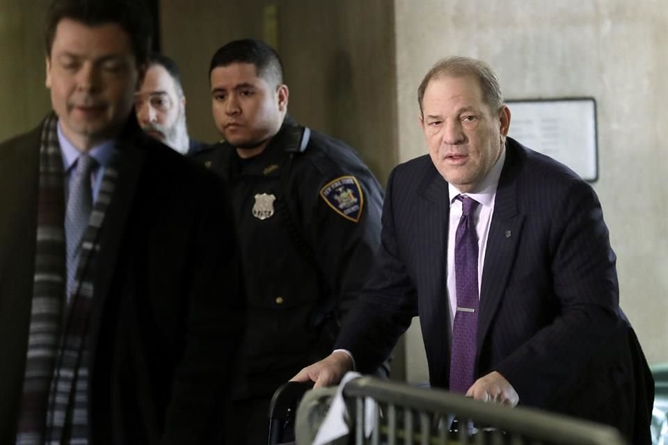 La audiencia de extradición de Harvey Weinstein fue reprogramada para el 11 de diciembre.