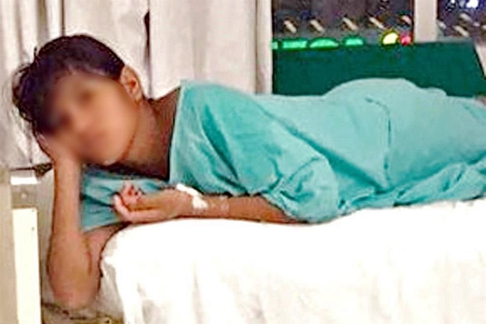 FORTALEZA. Maribel tiene 13 años y fue diagnosticada con leucemia linfoblástica aguda. Sufre dolor de cabeza y fiebre constante.