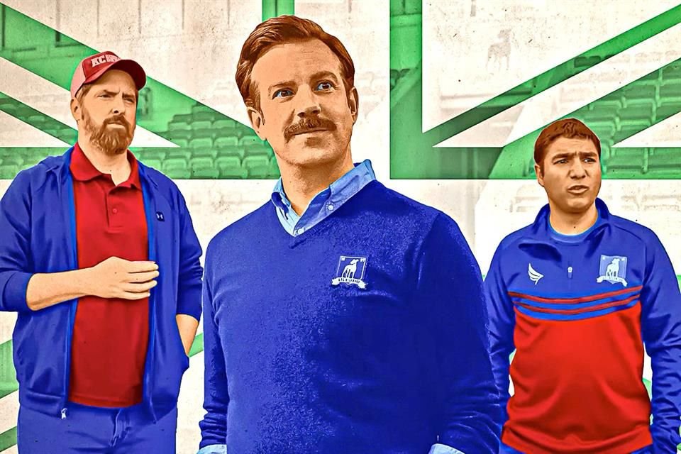 El comediante Jason Sudeikis, de 'SNL', da vida en la serie a un entrenador de futbol americano que debe trabajar en Europa.