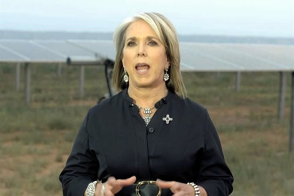 La Gobernadora de Nuevo México Michelle Lujan Grisham destacó las acciones del estado contra el cambio climático.