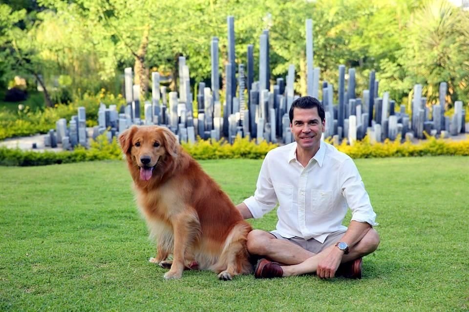 Gabriel Garza y 'Bruno'