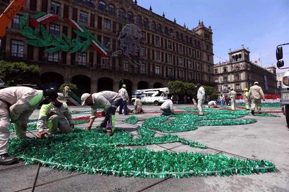 'En el proyecto a cargo de la Dirección Servicios Urbanos, cuenta con la participación de 118 trabajadores del Gobierno de la Ciudad de México', informó la dependencia.