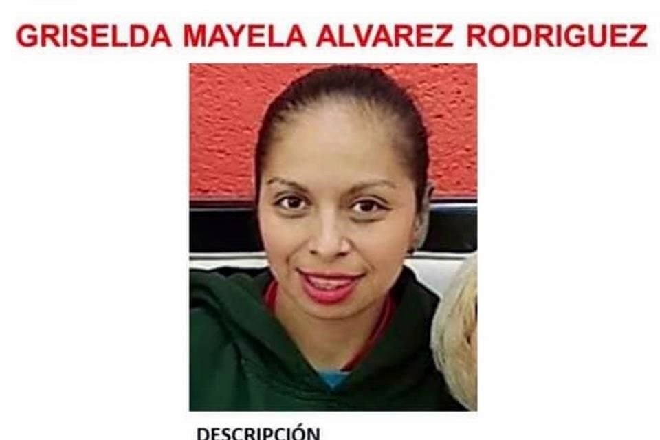 Hasta esta mañana, el estatus de Griselda Mayela es que continuaba desaparecida.