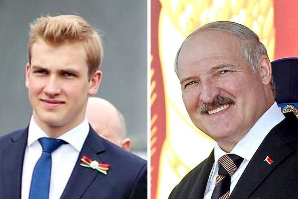 Nikolái Lukashenko, hijo menor del presidente Alexandr, se ha convertido en una sensación.