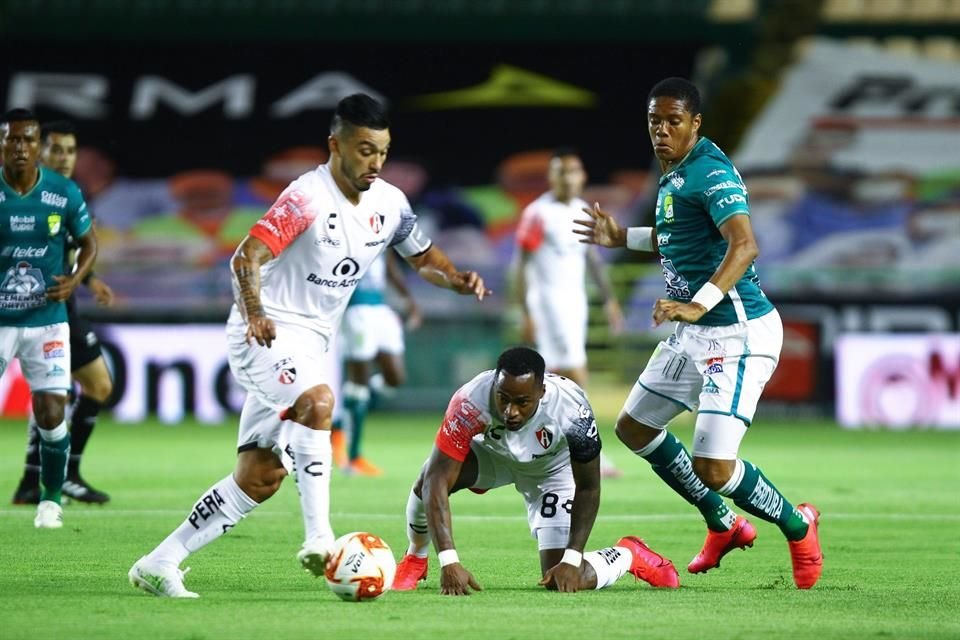 Atlas no logró hilvanar su segunda victoria consecutiva, y perdió 2-1 ante León en la fecha 7 del Guardianes 2020.