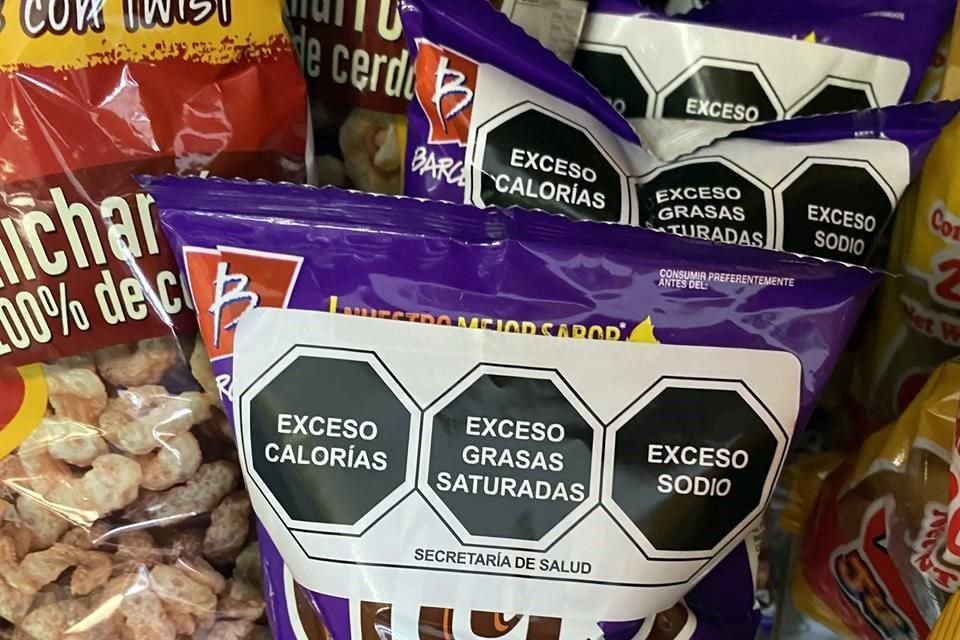 Nuevo etiquetado, alimento procesado.