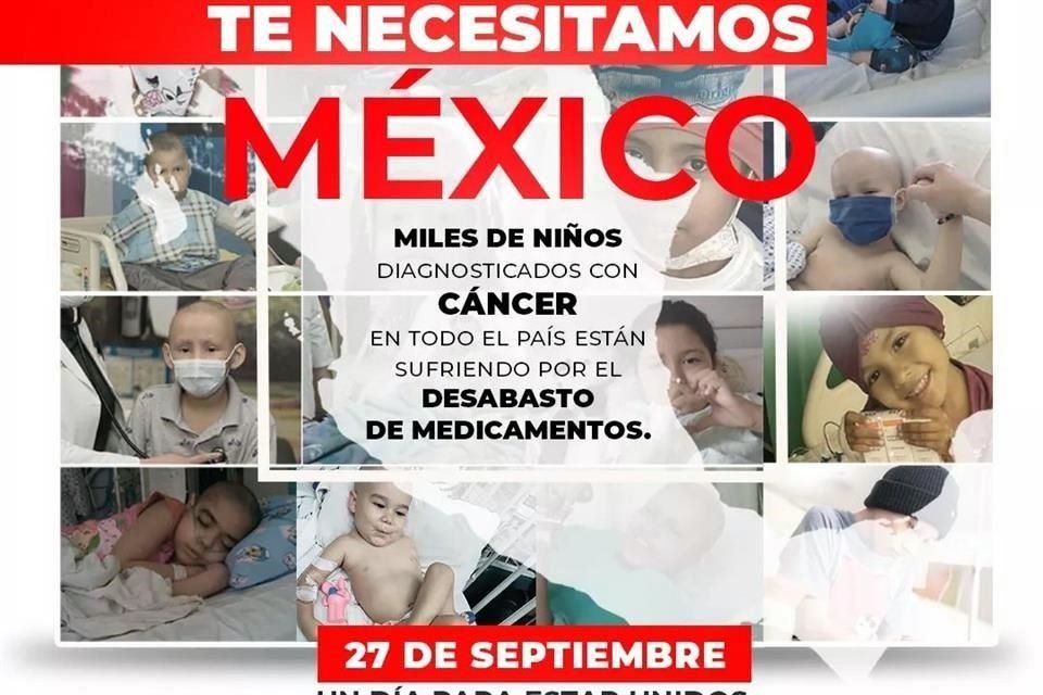 Septiembre es el mes de concientización del cáncer infantil.