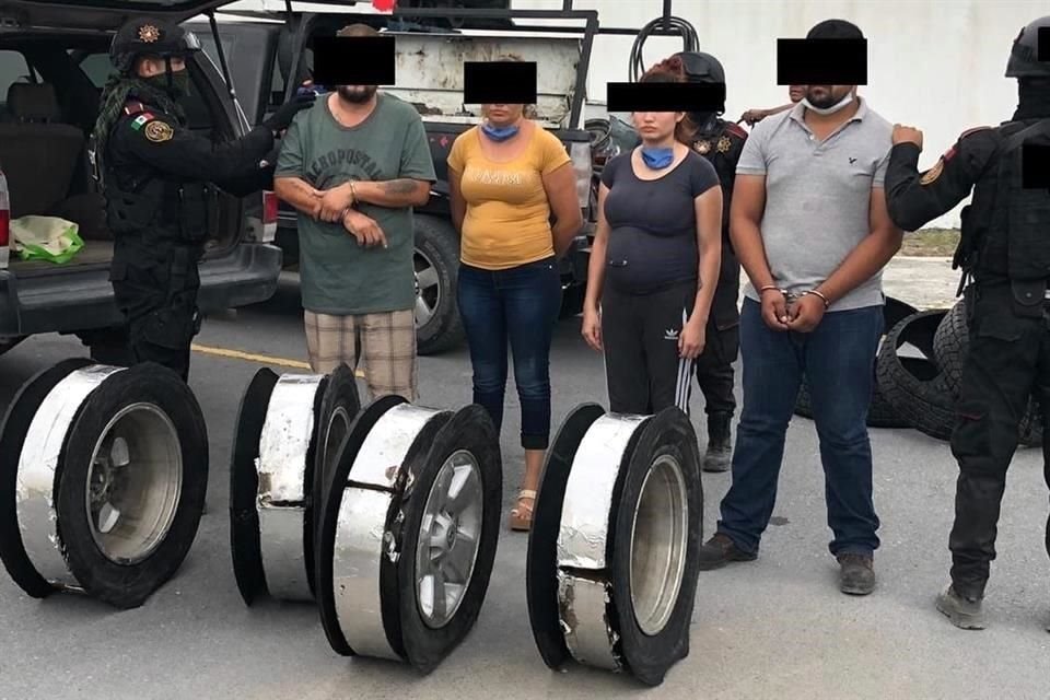 El aseguramiento de la droga se realizó el miércoles en Cadereyta.