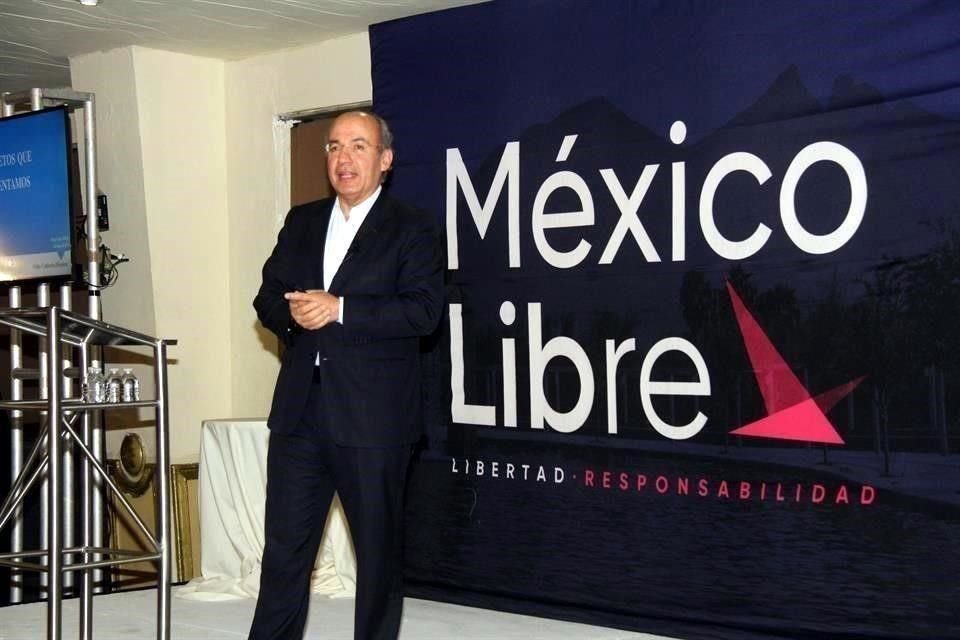 Felipe Calderón, ex Presidente de México.