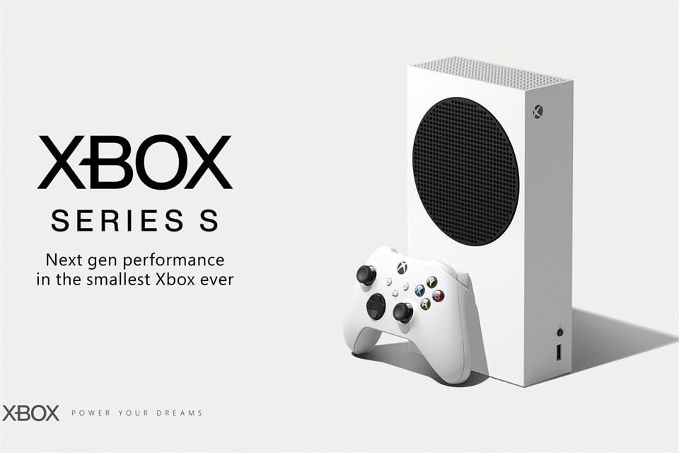 Xbox Series S, una versión más compacta y a menor precio que la Xbox Series X.