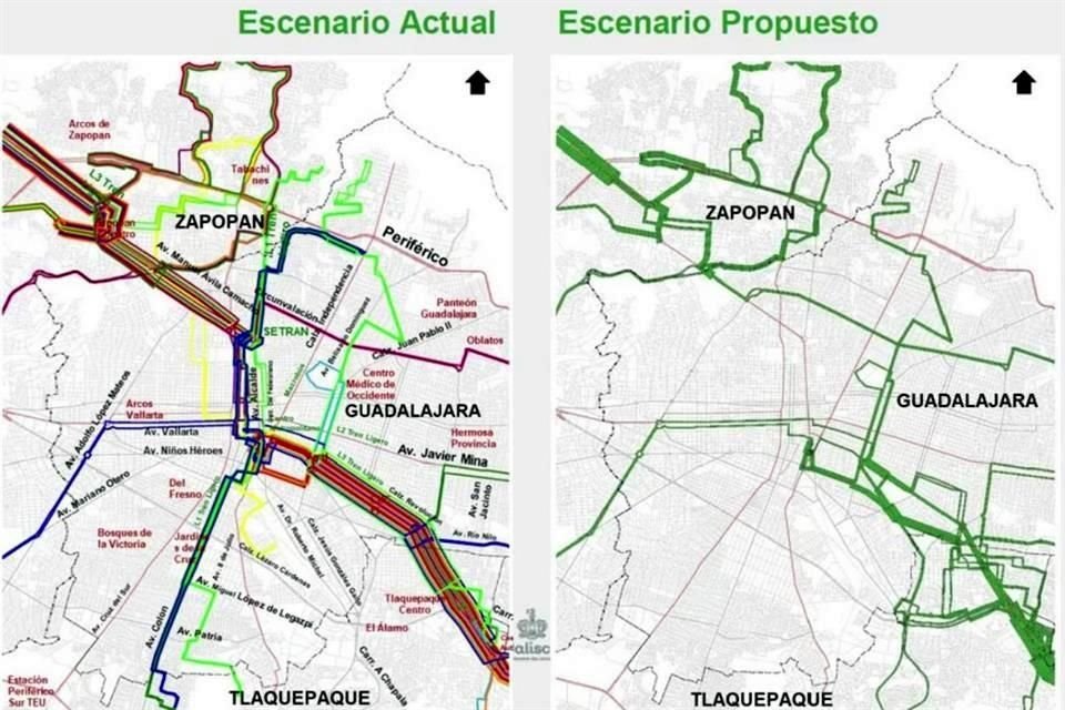 Los principales cambios se darán para evitar que el transporte público repita el derrotero de la Línea 3.