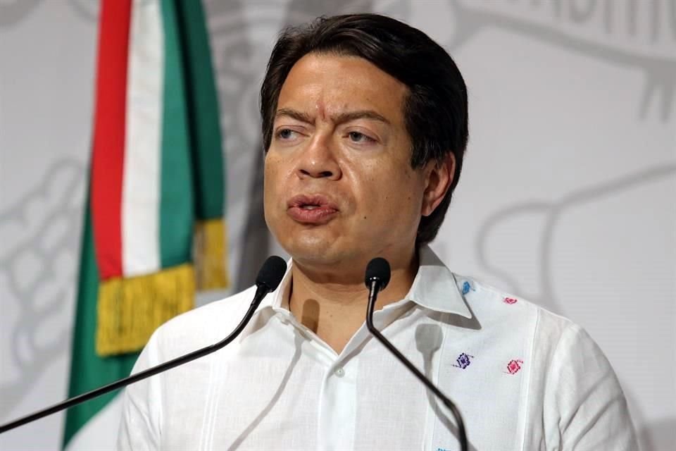 Monreal recordó que su propuesta para la dirigencia es empezar a formar la estructura electoral y promoción del voto en el 2021.