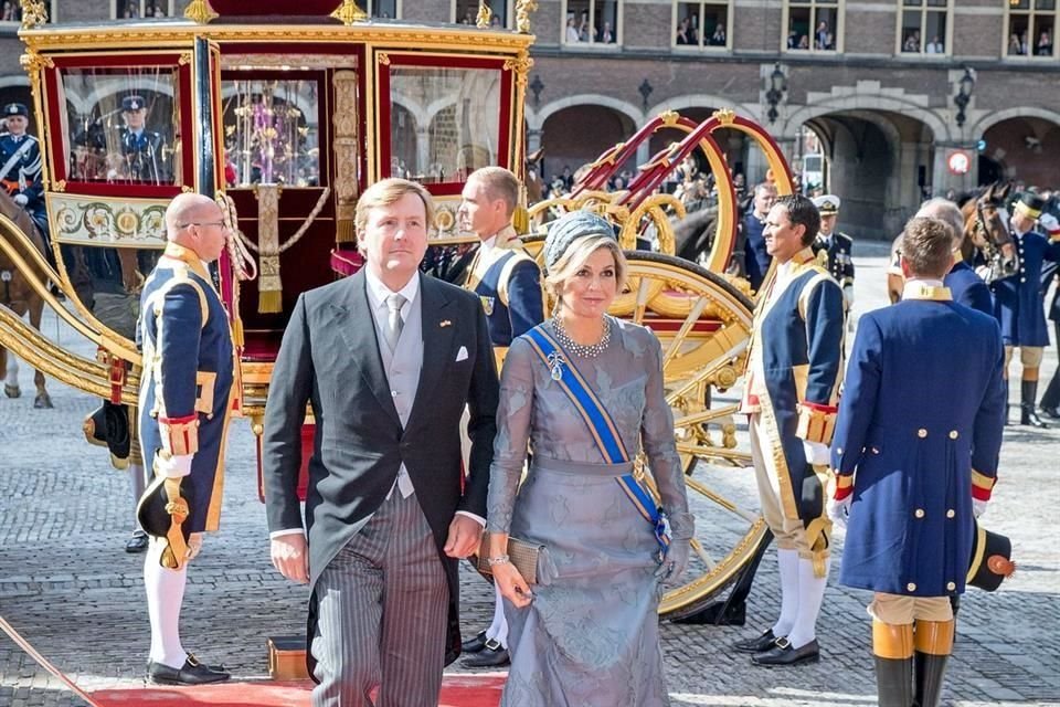 Los Reyes Guillermo Alejandro y Máxima de Países Bajos dejarán de usar en la inauguración del curso político su Carroza Dorada.