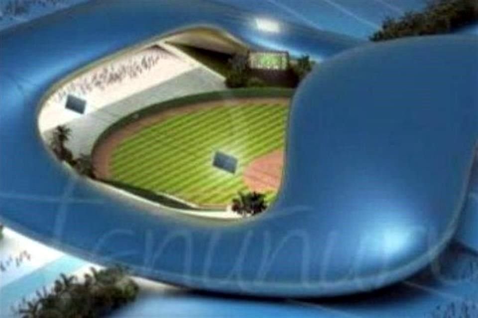 Éste es el diseño que circula del nuevo estadio de Yucatán.