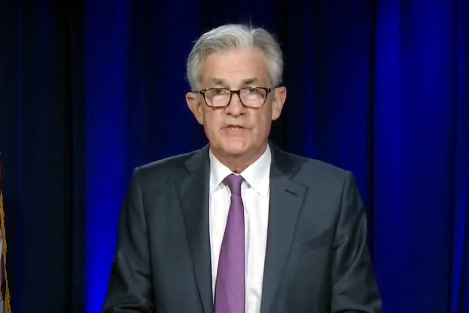 Powell dijo que las criptomonedas 'también pueden conllevar riesgos potenciales para esos usuarios y para el sistema financiero en general'.