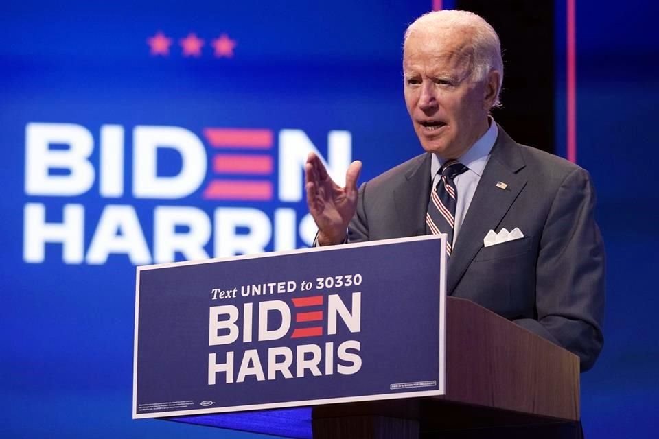 Biden ha señalado las presiones políticas de Donald Trump para acelerar la aprobación de la vacuna antes de las elecciones de noviembre.