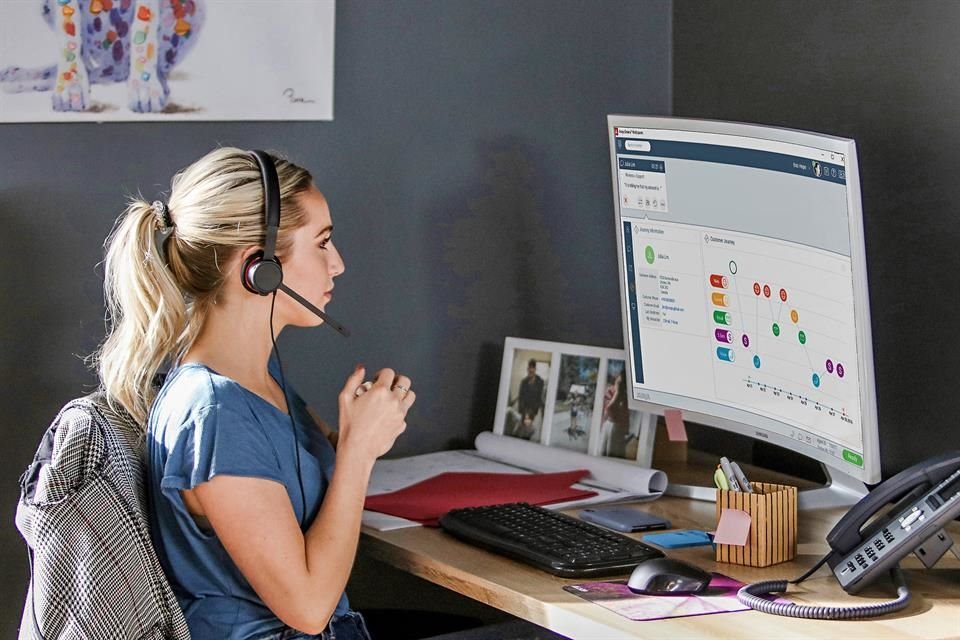 Teleperformance ya había digitalizado al 100 por ciento los procesos para poder generar centros de contacto virtuales, lo que les permitió iniciar operaciones en ciudades donde no tenían presencia.