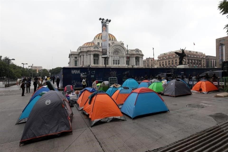 'Durante los plantones, había brigadas médicas que supervisaron y orientaron a los manifestantes para que mantuvieran sana distancia', aseguró en Gobierno local.