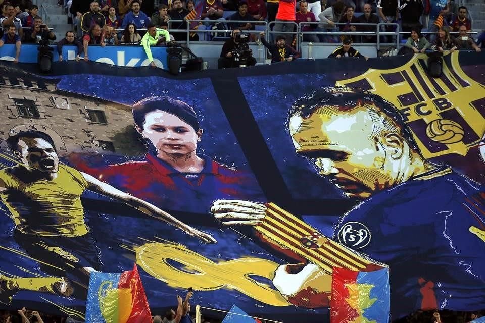 Iniesta es uno de los máximo ídolos del club catalán.
