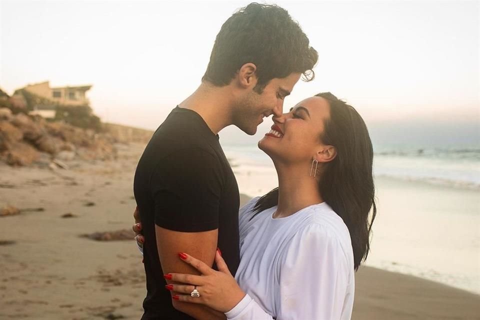 La pareja comenzó a salir en marzo, cuando comenzaba la cuarentena.