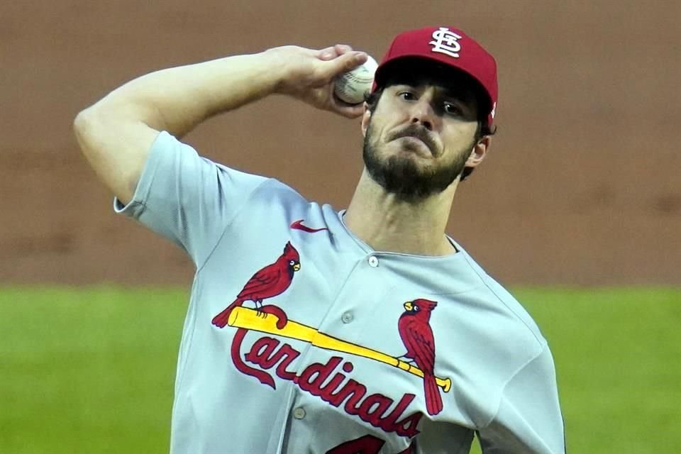 El pitcher Dakota Hudson, de los Cardenales de San Luis, se perderá la temporada del 2021 por la Tommy John.