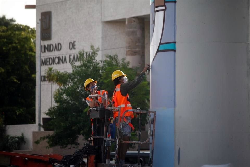 Inician trabajos de Traza Jalisco en 110 columnas del Tren Ligero.