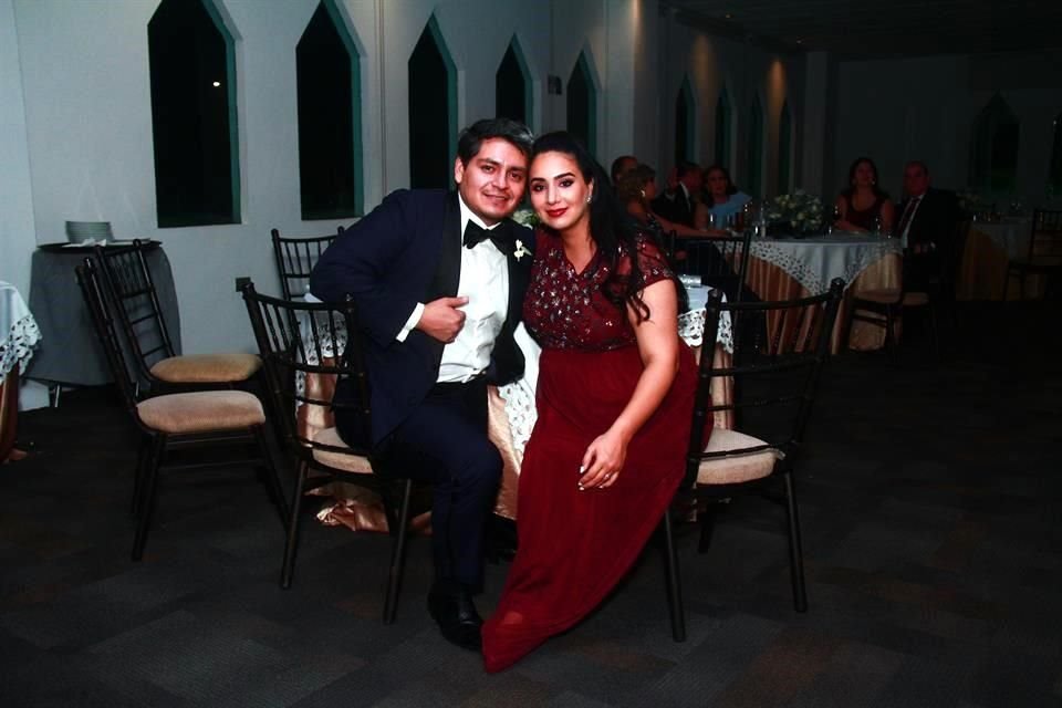 Alí Ceballos y Daniela González