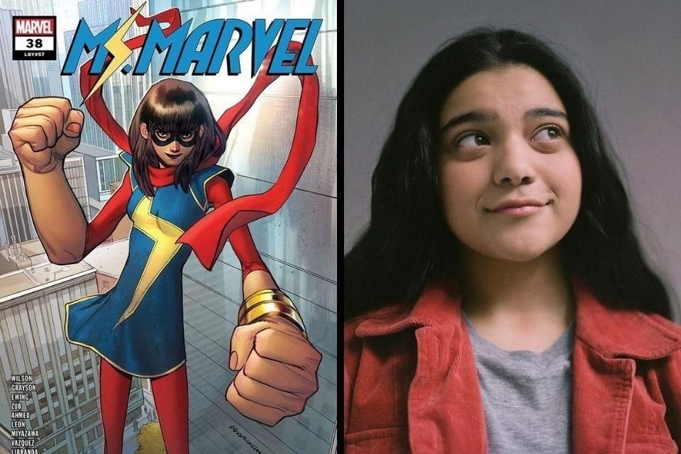 La canadiense Iman Vellani dará vida a Ms. Marvel, la joven superheroína que tendrá su serie en Disney+ y después se sumará a las cintas de Marvel.