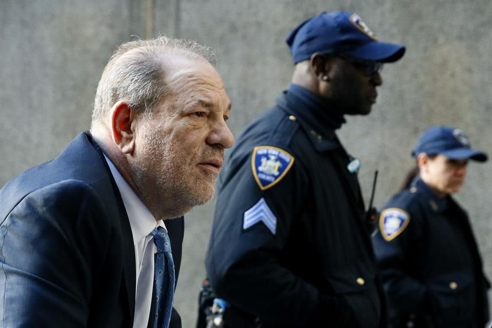 Harvey Weinstein actualmente cumple una condena de 23 años