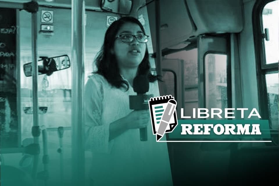 Además de combatir el Covid, una reportera tuvo que enfrentarse al encierro y no poder salir a reportear.