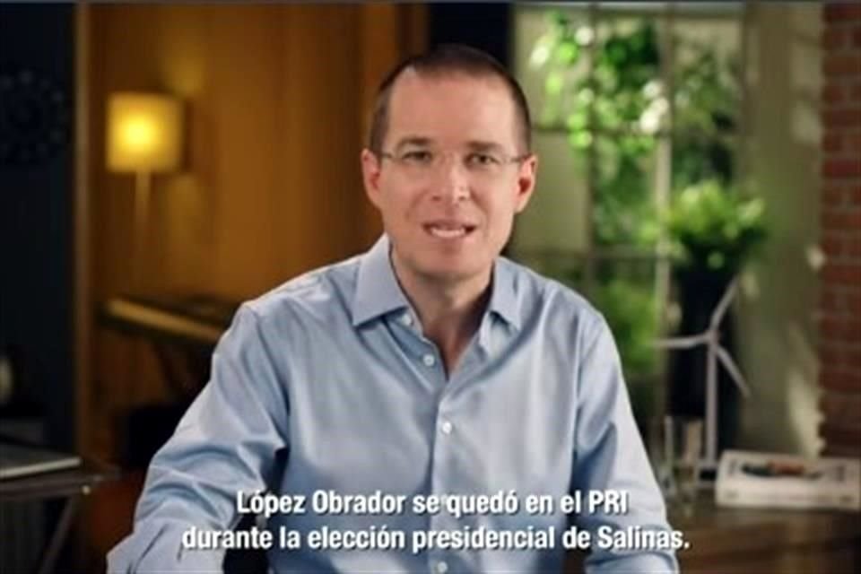 Ricardo Anaya publicó un video en redes sociales.