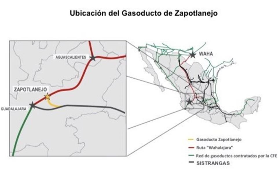 El ducto cuenta con una longitud de 5 kilómetros de longitud.