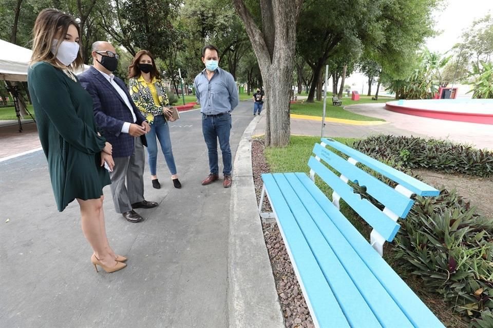 Los corporativos agregaron que con esta labor buscan mejor el manejo de residuos y embellecer espacios públicos.