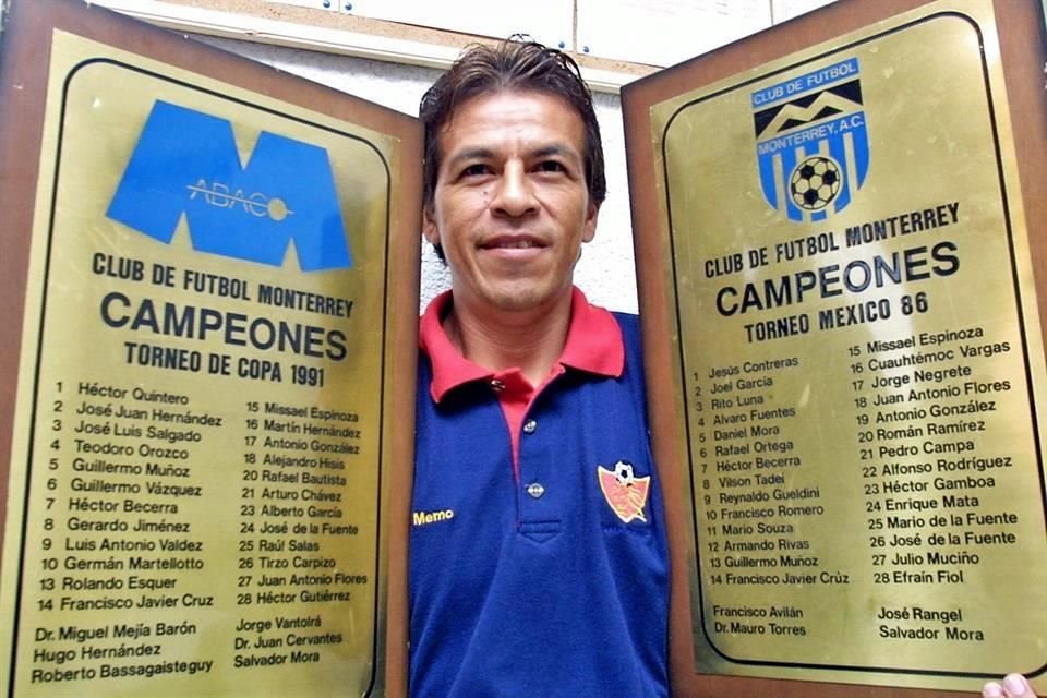 El 'Turbo' Muñoz también presume dos títulos de Copa con los equipos regios.