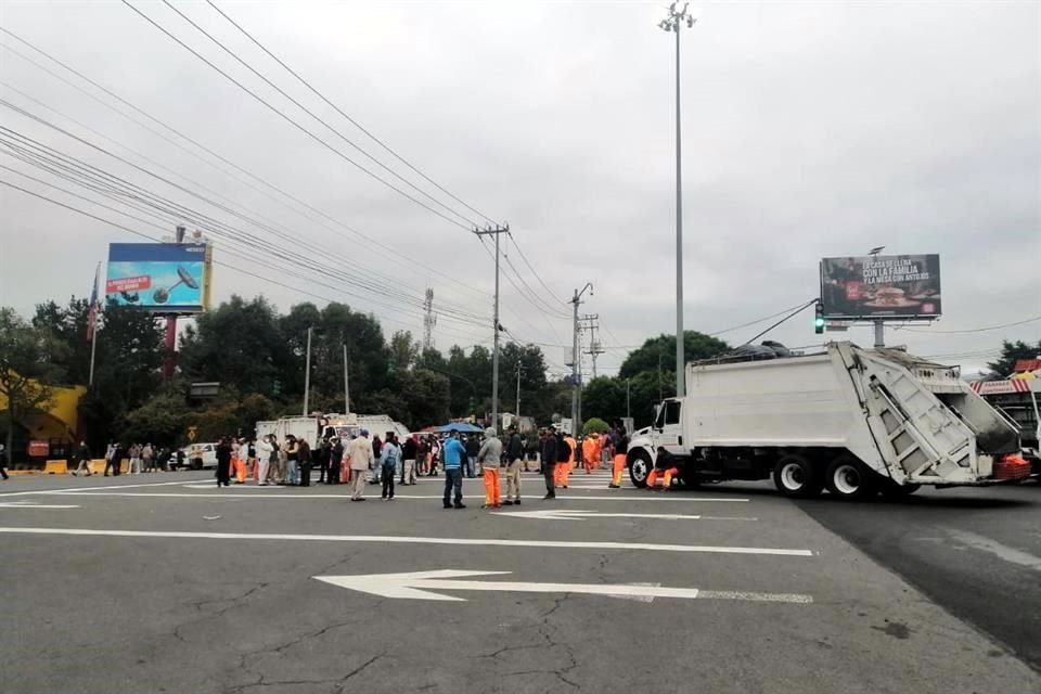 'Es un tema de la Alcaldía de Tlalpan, por pago de horas extra', informó la Jefa de Gobierno, Claudia Sheinbaum.