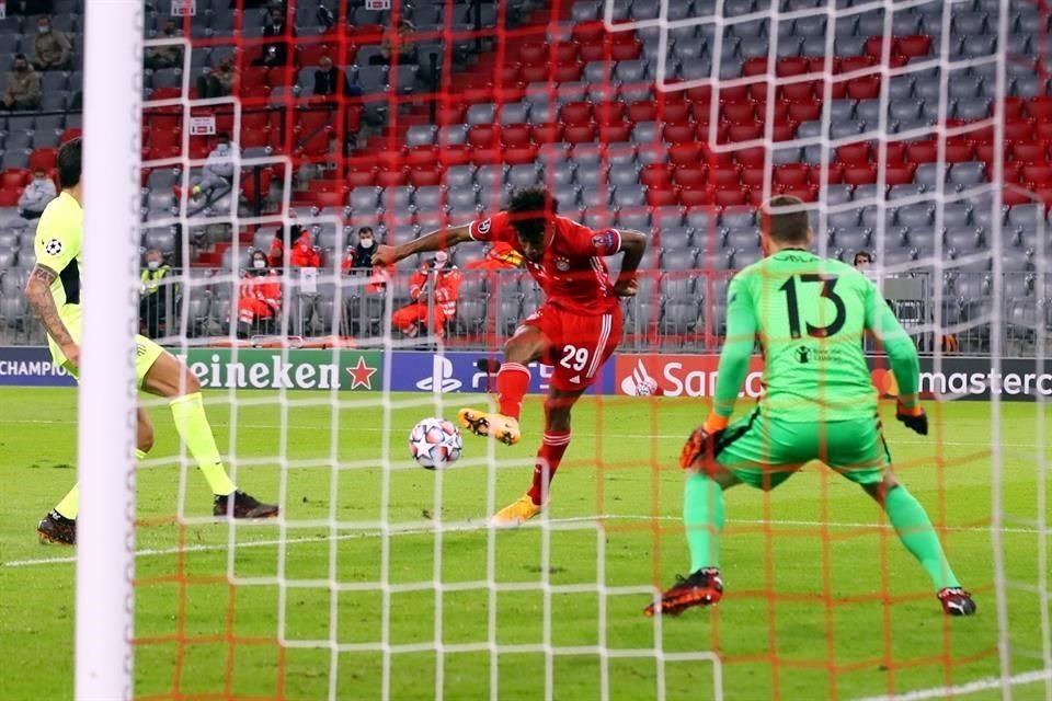 Kingsley Coman marcó un gol y dio una asistencia.