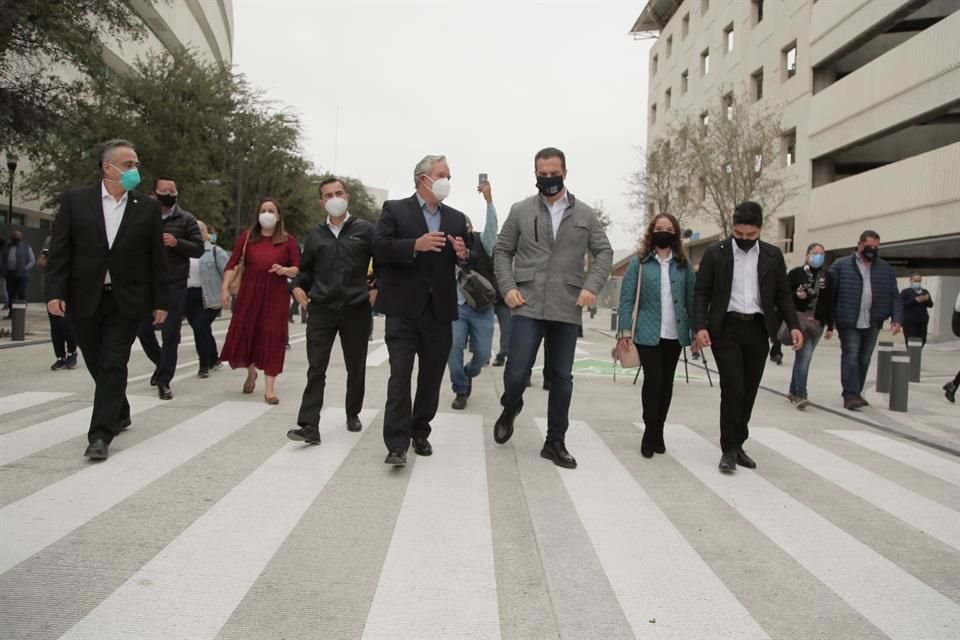 El Distrito Tec abrió al tránsito la calle Junco de la Vega, que será modelo de movilidad en la Ciudad.