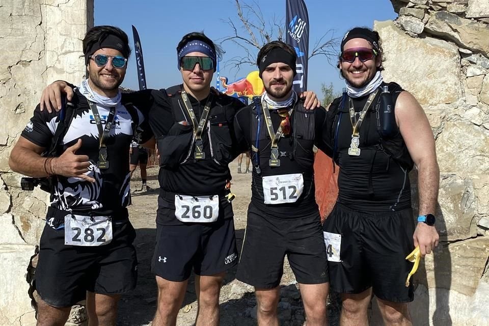 Diego Guzmán, Raúl Castruita, Eduardo de la Garza y Raúl Horcasitas