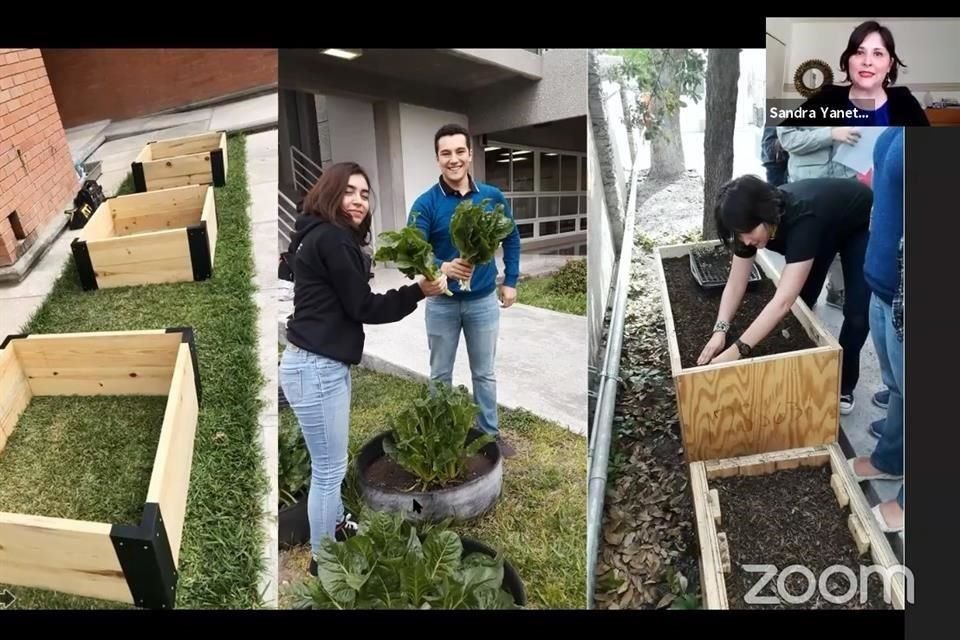 Sandra Lozano ofreció ayer consejos para elaborar la composta.