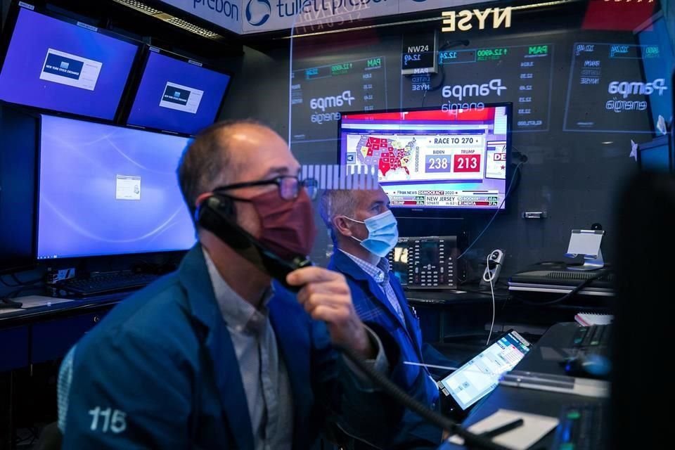 Al mediodía en Wall Street, los índices operan con pérdidas.