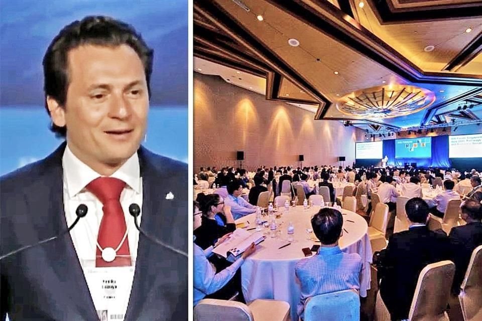 Lozoya presumió la reforma energética en la cena del CERAweek 2014 en Houston. Al final sus invitados pelearon.