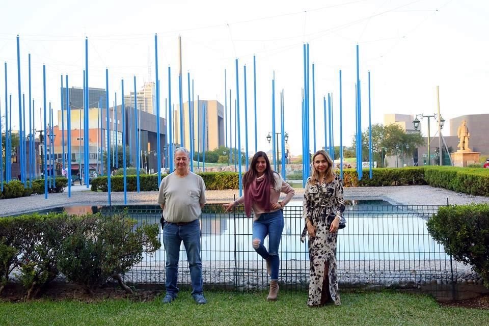 Gerardo Azcúnaga, Lorenia Canavati y Alejandra Fernández